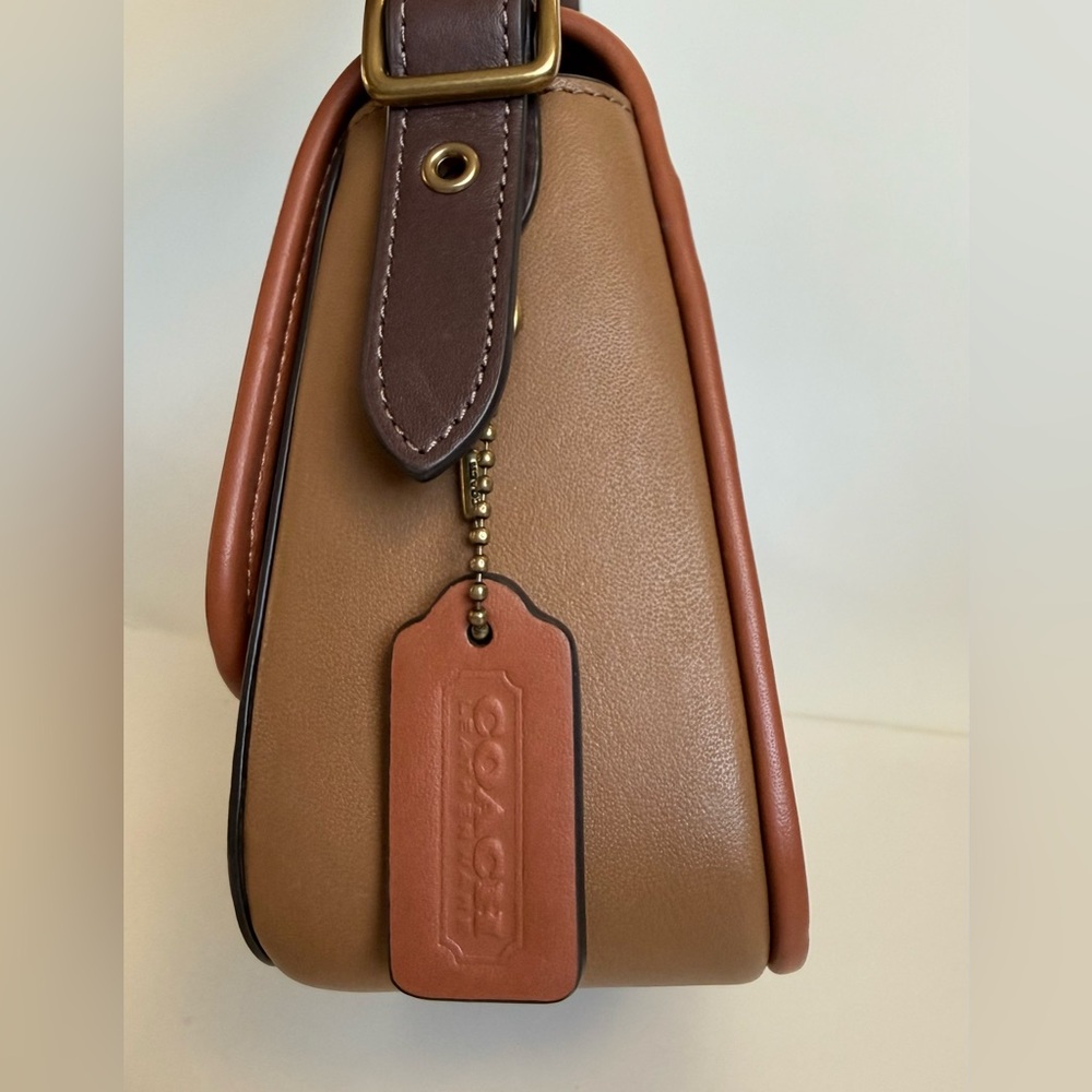 Coach Rambler Crossbody Colorblock Elm Multi Brown Tan Taupe
89126 - Picture 2 of 8